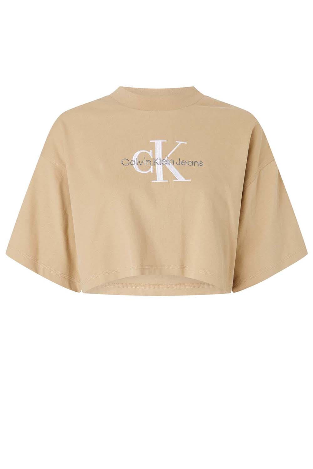 CAMISETA CALVIN KLEIN EMBROIDERY  MUJER