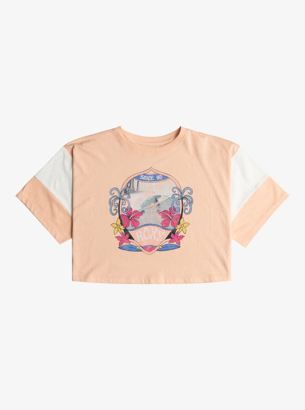 CAMISETA ROXY LETS GET ITSTAB NIÑAS