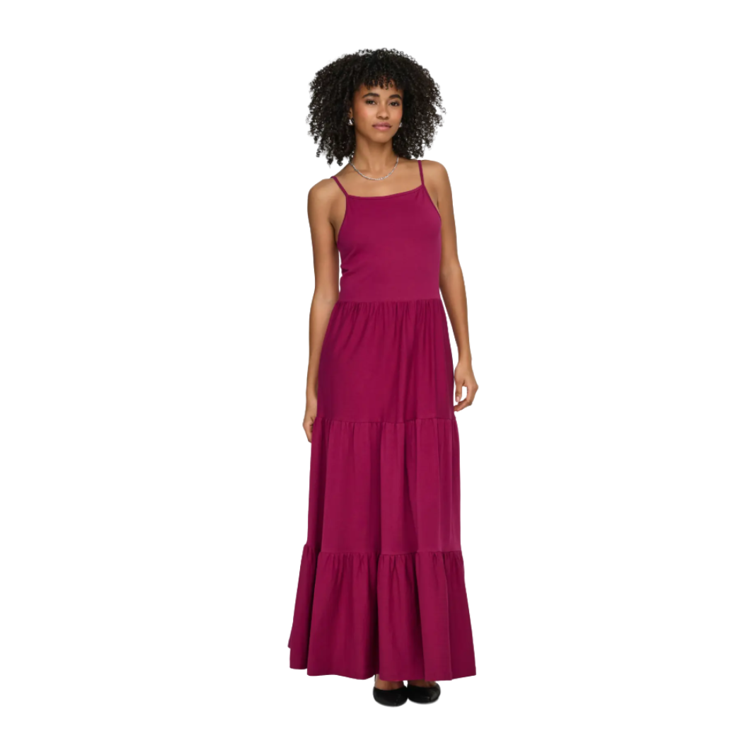 VESTIDO ONLBLOOM S/L MAXI STRAP MUJER