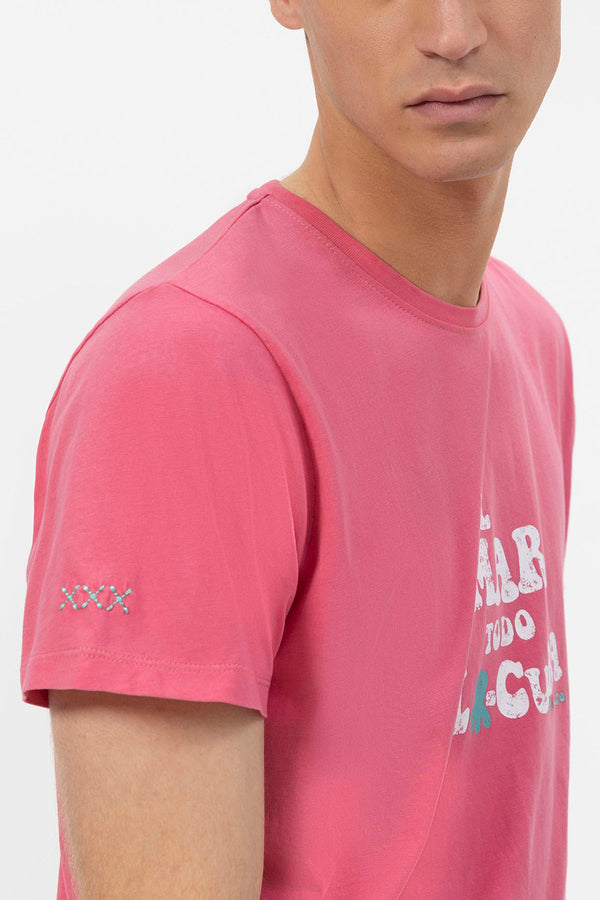 CAMISETA  ELPULPO EL MAR TODO LO-CURA HOMBRE