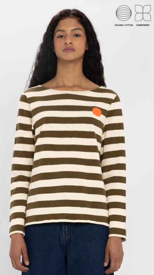 CAMISETA LOREAK MENDIAN STRIPED MUJER