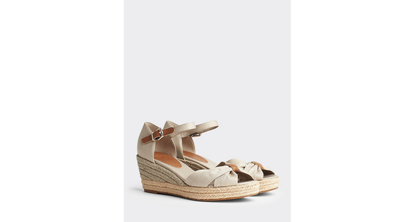 ZAPATO TOMMY HILFIGER OPEN TOE MID WEDGE