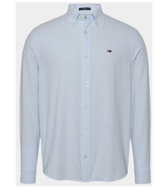 CAMISA TOMMY JEANS LINEN BLEND HOMBRE