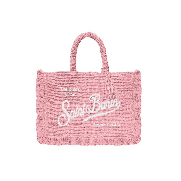 BOLSO SAINT BARTH RAFFIA VOLANT MINI MUJER