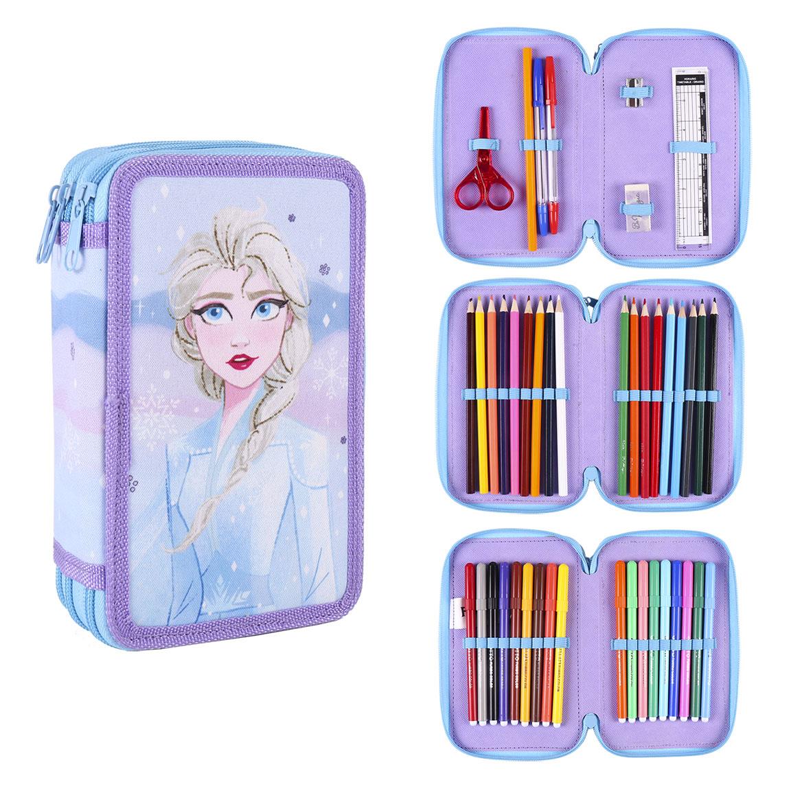 PLUMIER CON ACCESORIOS FROZEN