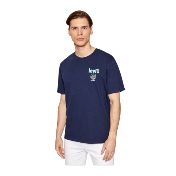 CAMISETA LEVI'S®  RELAXED FIT NAVAL ACADE BLUE HOMBRE