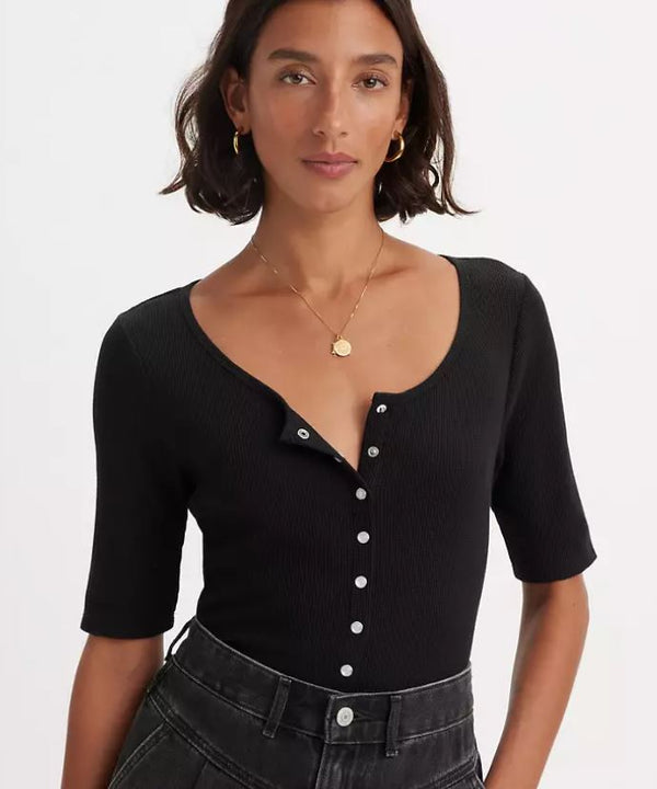 CAMISETA LEVI'S® DRY GOODS WAFFLE MUJER