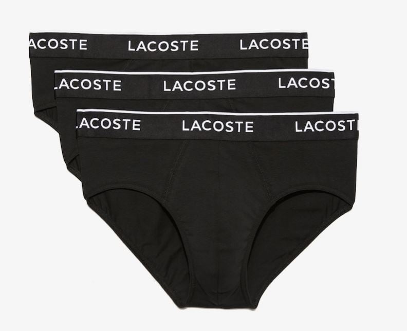 SLIPS LACOSTE PACK 3 HOMBRE