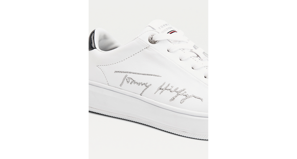 ZAPATILLA TOMMY HILFIGER SIGNATURE LEATHER