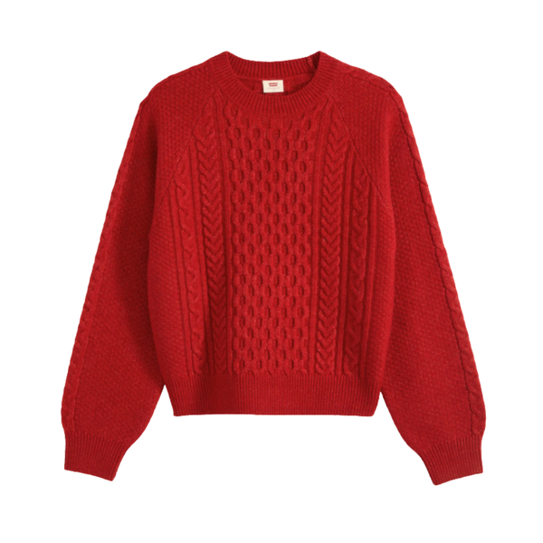 JERSEY LEVI'S® JOLIE CABLE CREWNECK MUJER