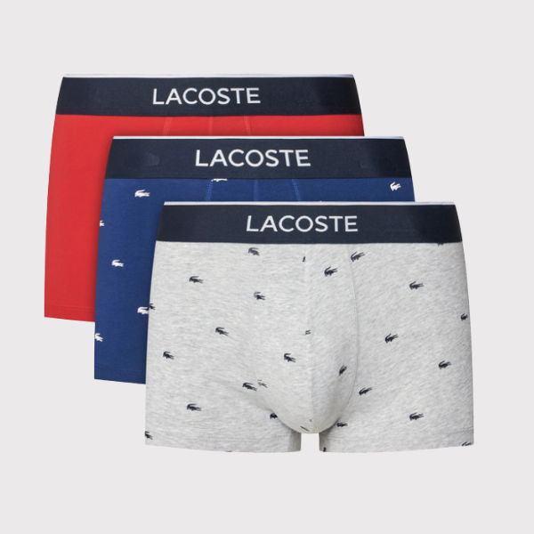 BOXER LACOSTE PACK 3 COURTS HOMBRE