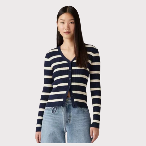 JERSEY LEVIS TULIP REDWOOD STRIPE MUJER