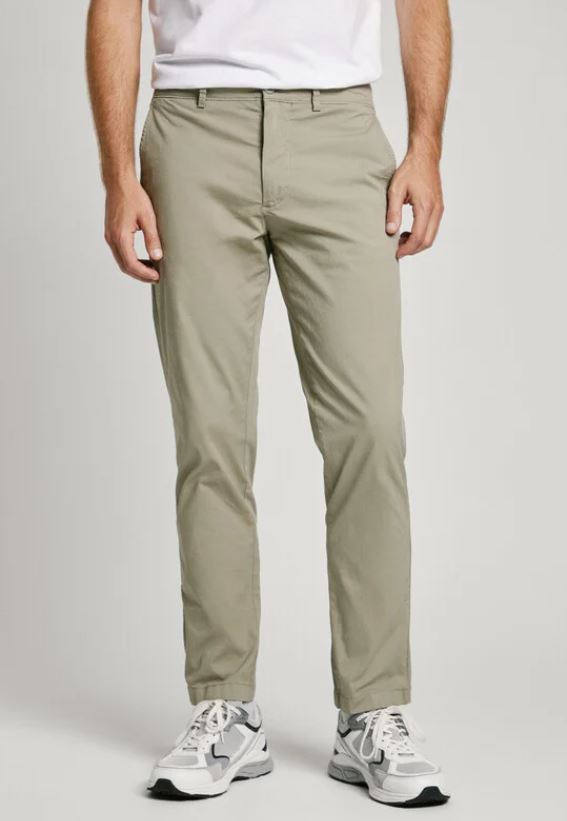 PANTALON PEPE JEANS SLIM POPLIN HOMBRE