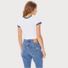 CAMISETA LEVI'S® GRAPHIC RINGER BLUE MUJER
