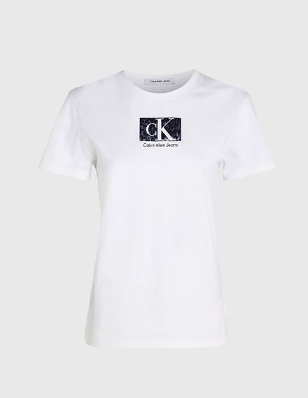 CAMISETA CALVIN KELIN PRINTED BOX MUJER