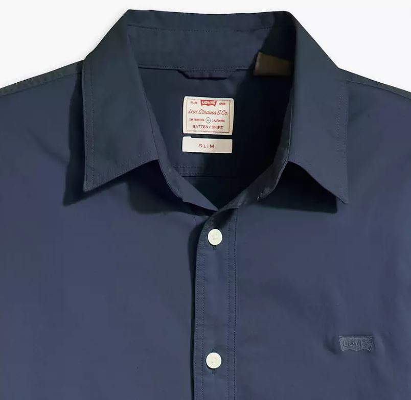 CAMISA LEVIS SLIM NAVAL HOMBRE