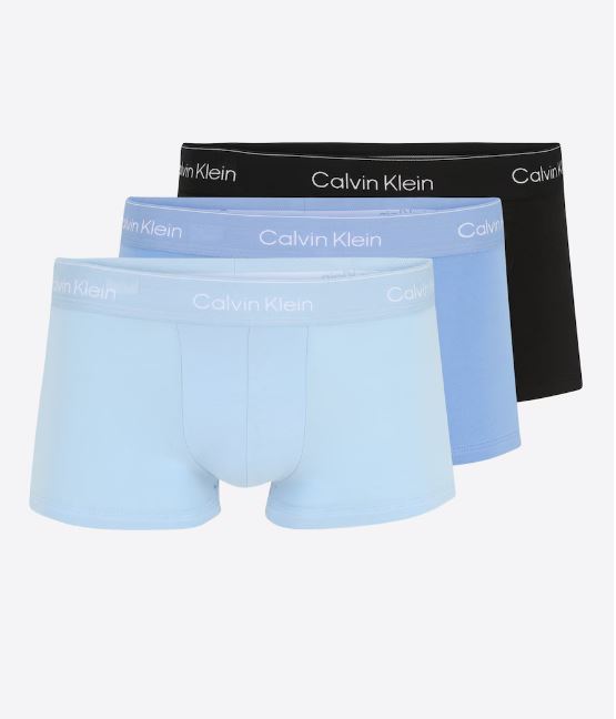 TRUNK 3PK CALVIN KLEIN LOW RISE HOMBRE