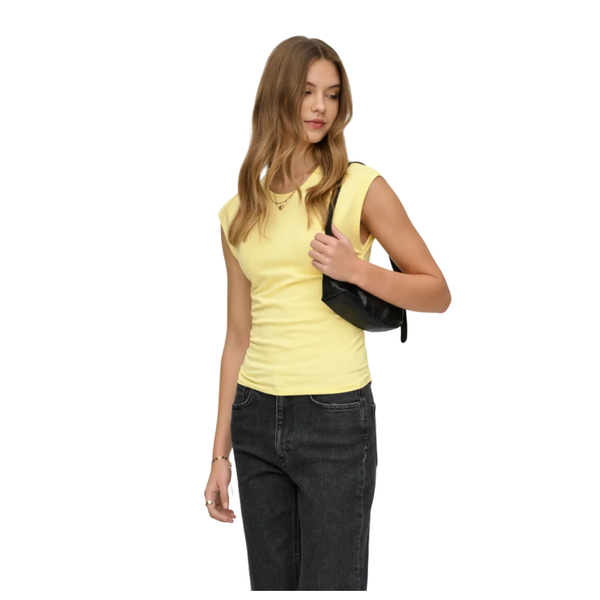 TOP ONLY ONLMIRA CAPSL RUCHING MUJER