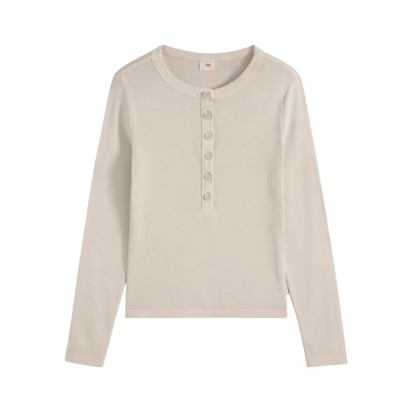 JERSEY LEVI'S® ESSENTIAL LS HENLEY MUJER