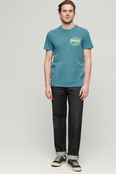 CAMISETA SUPERDRY NEON VL HOMBRE