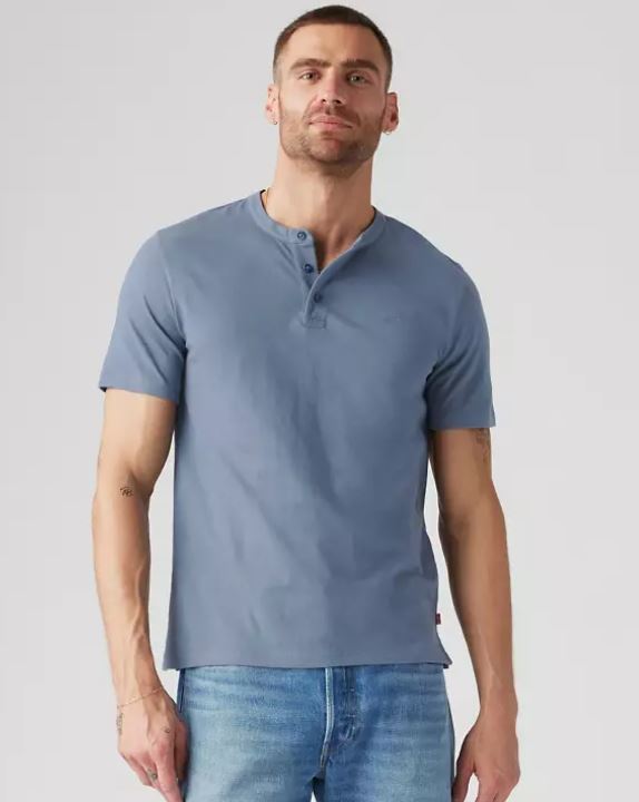 CAMISETA LEVIS  HENLEY VINTAGE HOMBRE