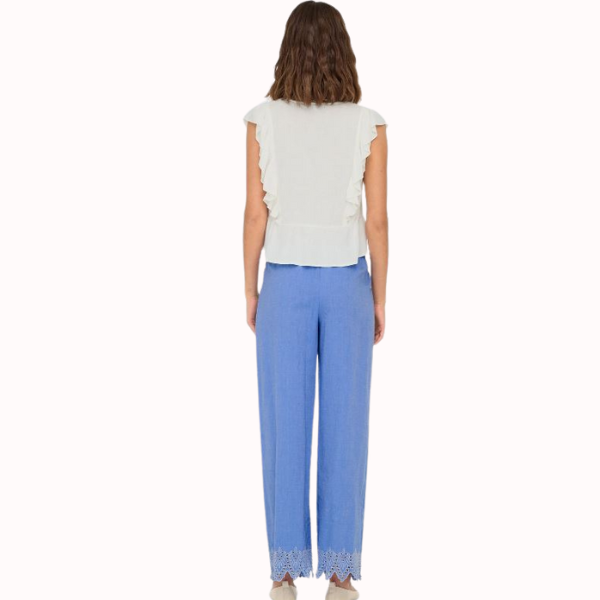 TOP ONLY ONLRIAN FLONCE S/S WVN MUJER