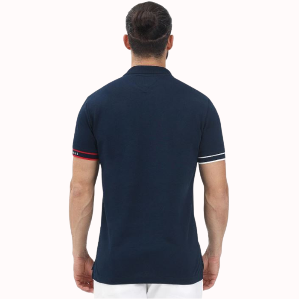 POLO TOMMY JEANS SLIM FLAG HOMBRE