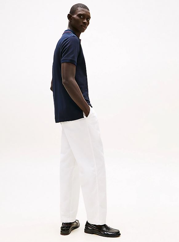 POLO TOMMY HILFIGER PLACKET HOMBRE