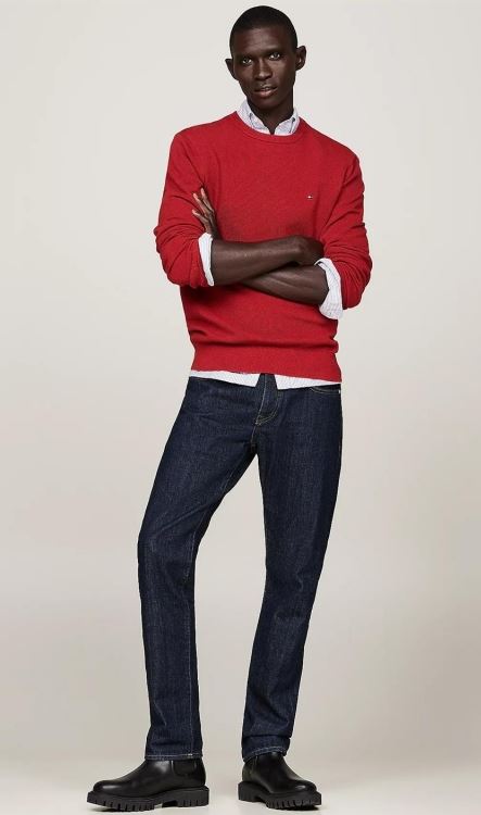 JERSEY TOMMY HILFIGER STRUCTURE HOMBRE