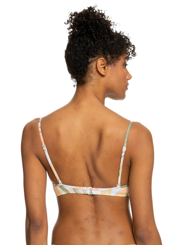 PARTE SUPERIOR DE BIQUINI WRAP ROXY MUJER