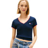 CAMISETA TOMMY JEANS SLIM BADGE MUJER