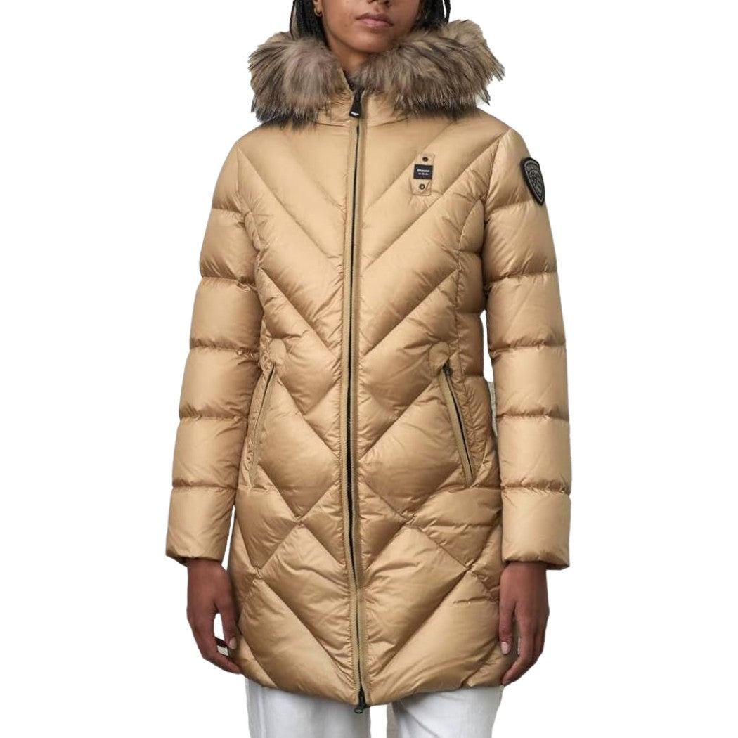 CHAQUETA BLAUER IMPERMEABLE PLUMA MUJER