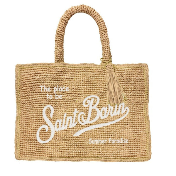BOLSO SAINT BARTH RAFFIA COLETTE MUJER