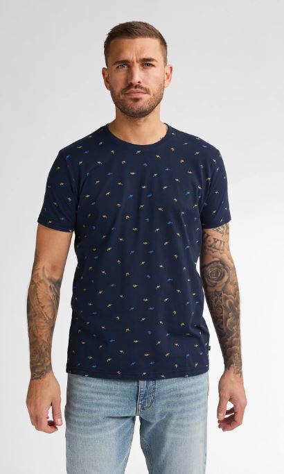 CAMISETA PETROL INDUSTRIES SS AOP HOMBRE