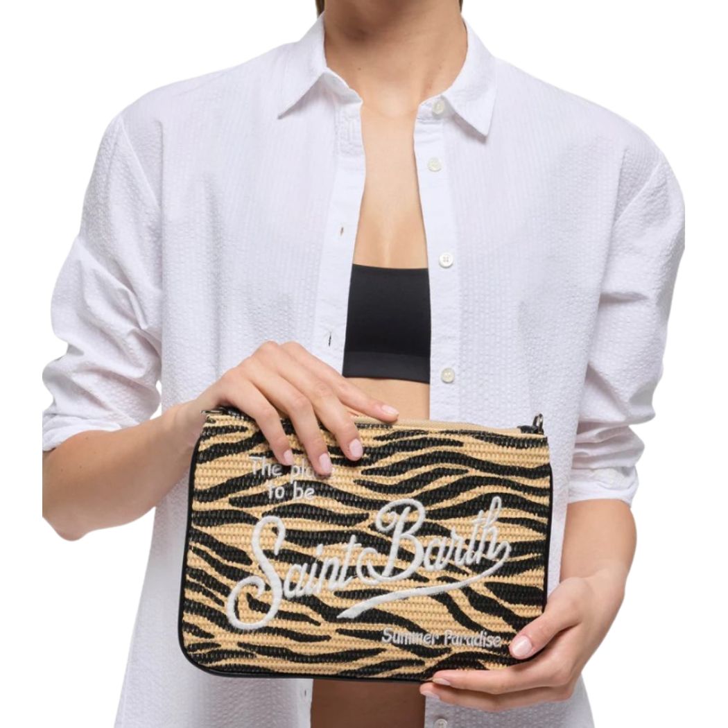 BOLSO SAINT BARTH PARISIENNE STRAW MUJER