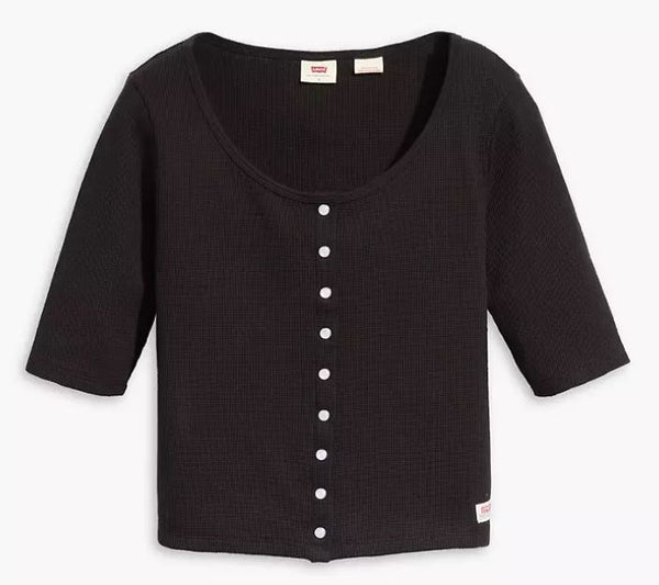 CAMISETA LEVI'S® DRY GOODS WAFFLE MUJER