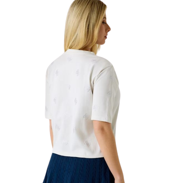 CAMISETA GUESS SILVY 4G SS MUJER