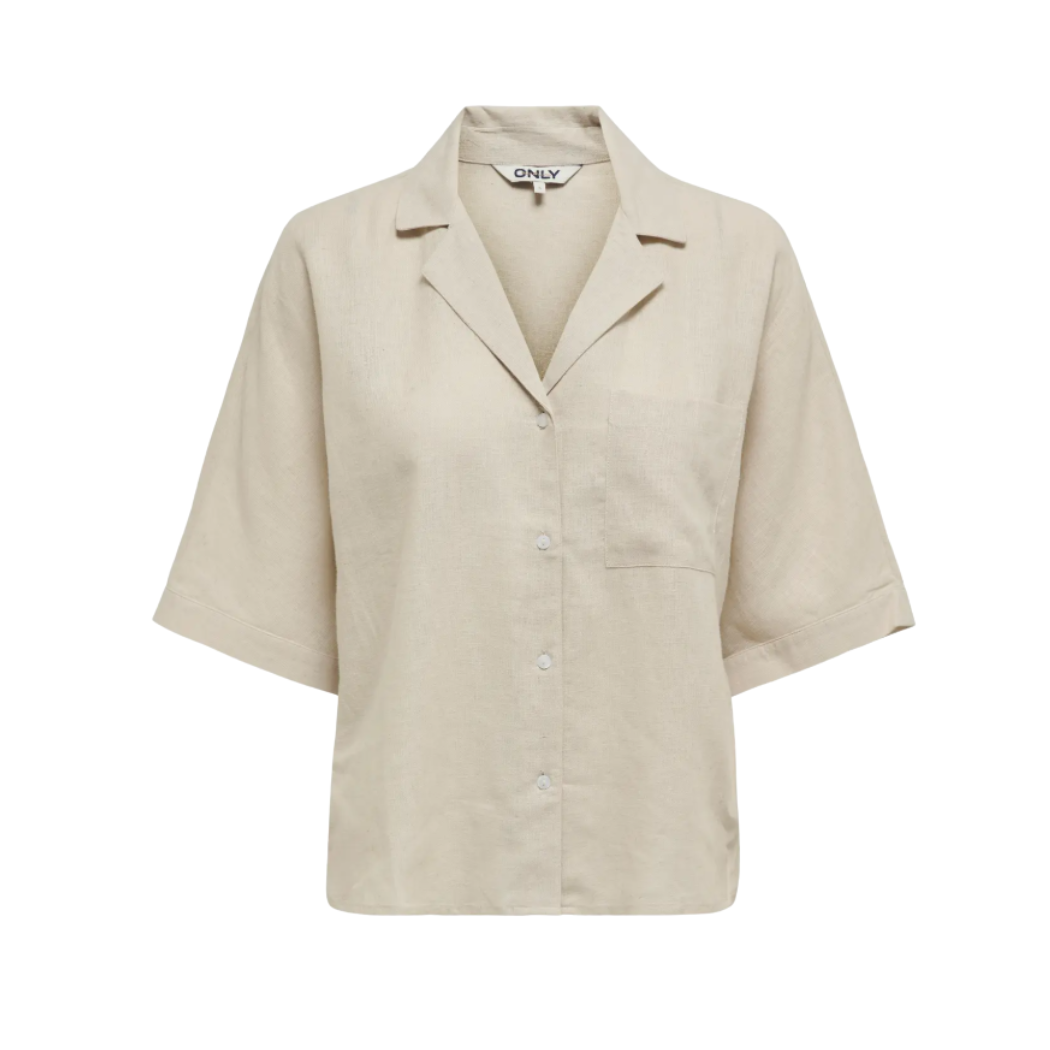 CAMISETA ONLY ONLBRUXELLES LINEN MUJER
