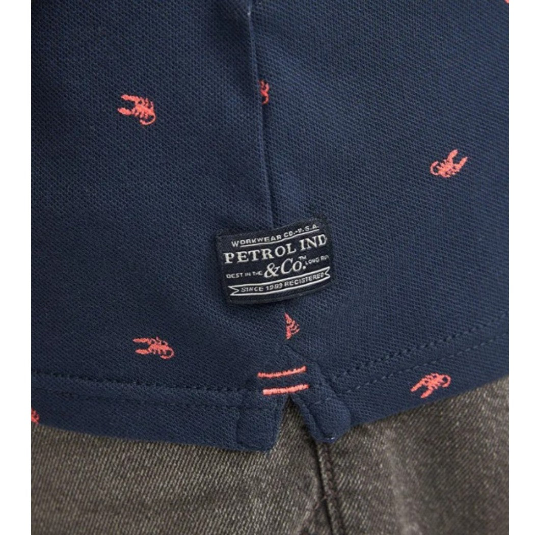 POLO PETROL INDUSTRIES SHORT SLEEVE HOMBRE