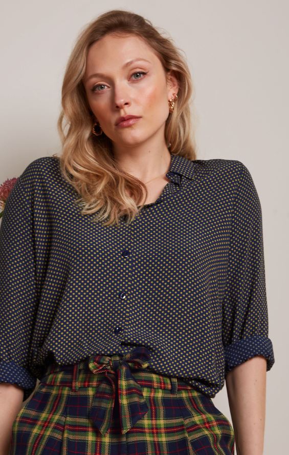 CAMISA KING LOUIE MAISIE PIPER MUJER