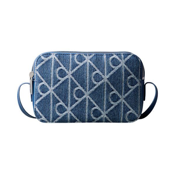 BOLSO CALVIN KLEIN EMBLEM AOP DENIM MUJER