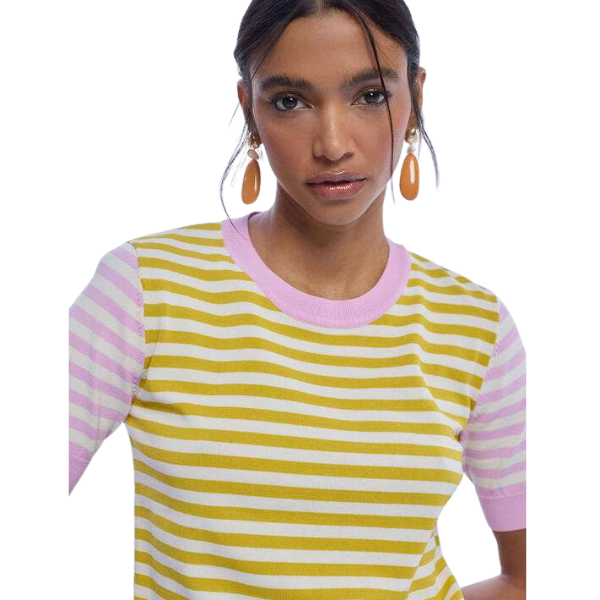 CAMISETA LOLA CASADEMUNT RAYAS MUJER