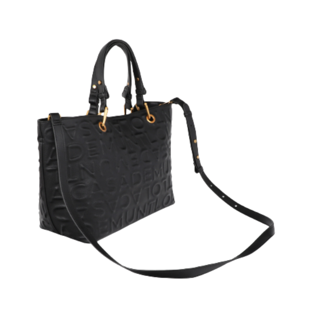 BOLSO LOLA CASADEMUNT MONOGRAMA RELIEVE MUJER