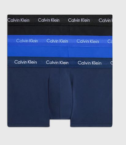 TRUNK 3PK CALVIN KLEIN LOW RISE HOMBRE