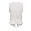 CHALECO ONLY ONLITA S/L LINEN LOOK MUJER