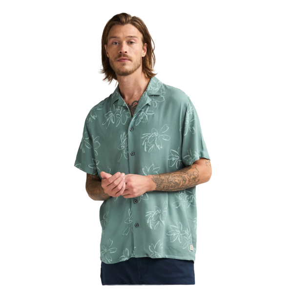 CAMISA PETROL INDUSTRIES SLEEVE AOP HOMBRE