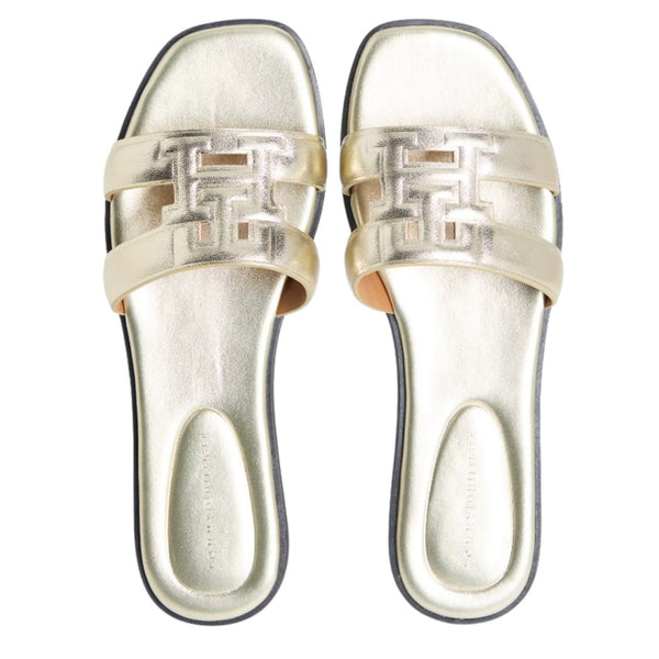 SANDALIA TOMMY HILFIGER LOGO STRAP MUJER