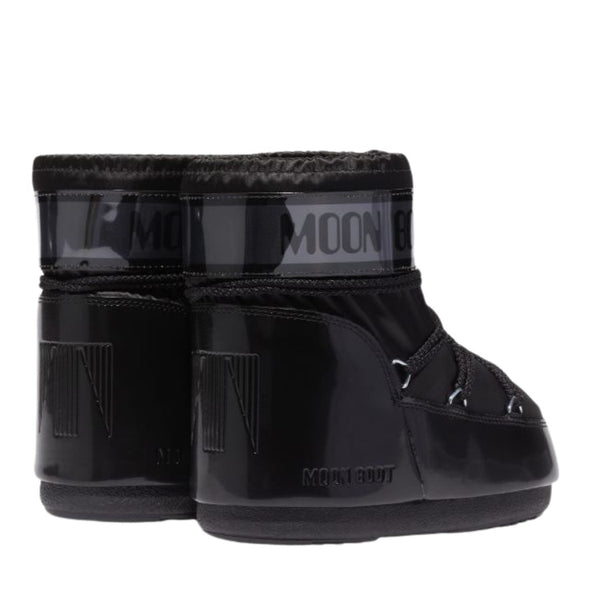 BOTAS ICON LOW GLANCE BLACK DE SATÉN