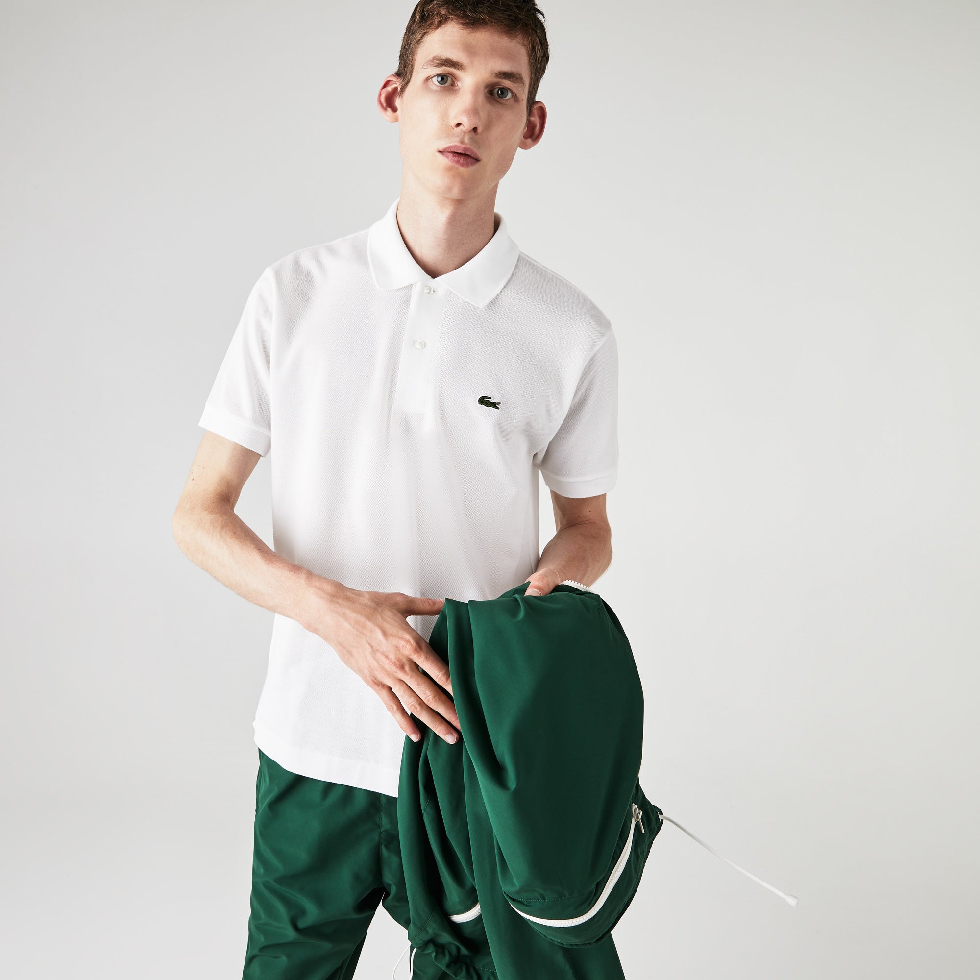 POLO M/C LACOSTE HOMBRE