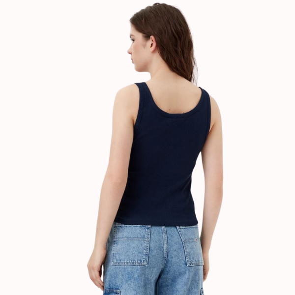 TOP TOMMY JEANS SLIM BUTTON MUJER